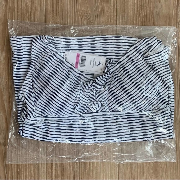 Tommy Bahama Island Cays Over-The-Shoulder Tankini Top in White - Picture 3 of 6